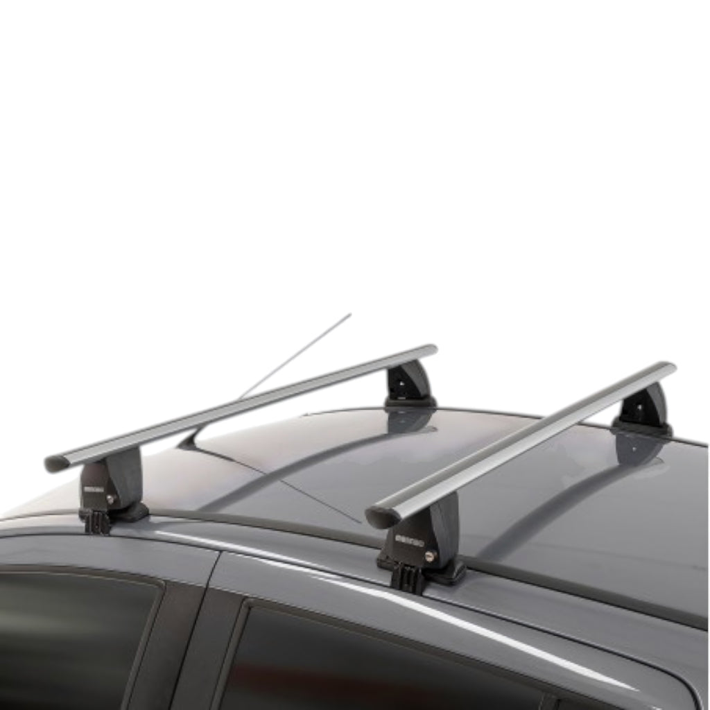 Barra de Techo Menabo Delta L Silver Sistema Modular sin Rails