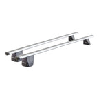 Barra de Techo Menabo Delta L Silver Sistema Modular sin Rails