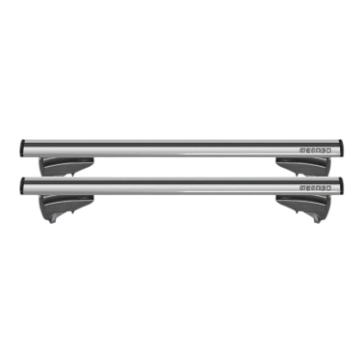 Barra de Techo Menabo Lince XL Silver de Aluminio para Vehículos con Rails