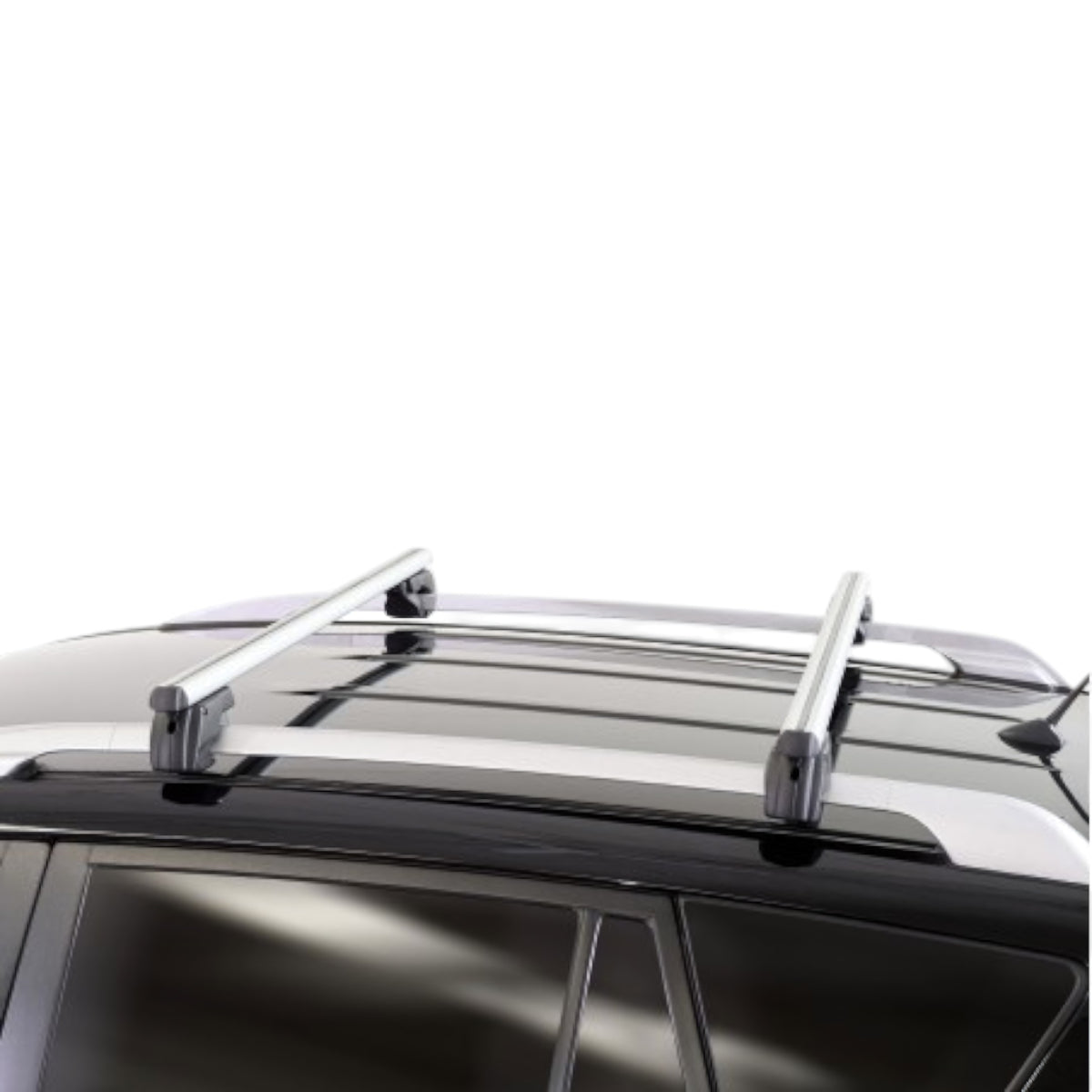 Barra de Techo Menabo Sherman M Silver de Aluminio Antisilbido