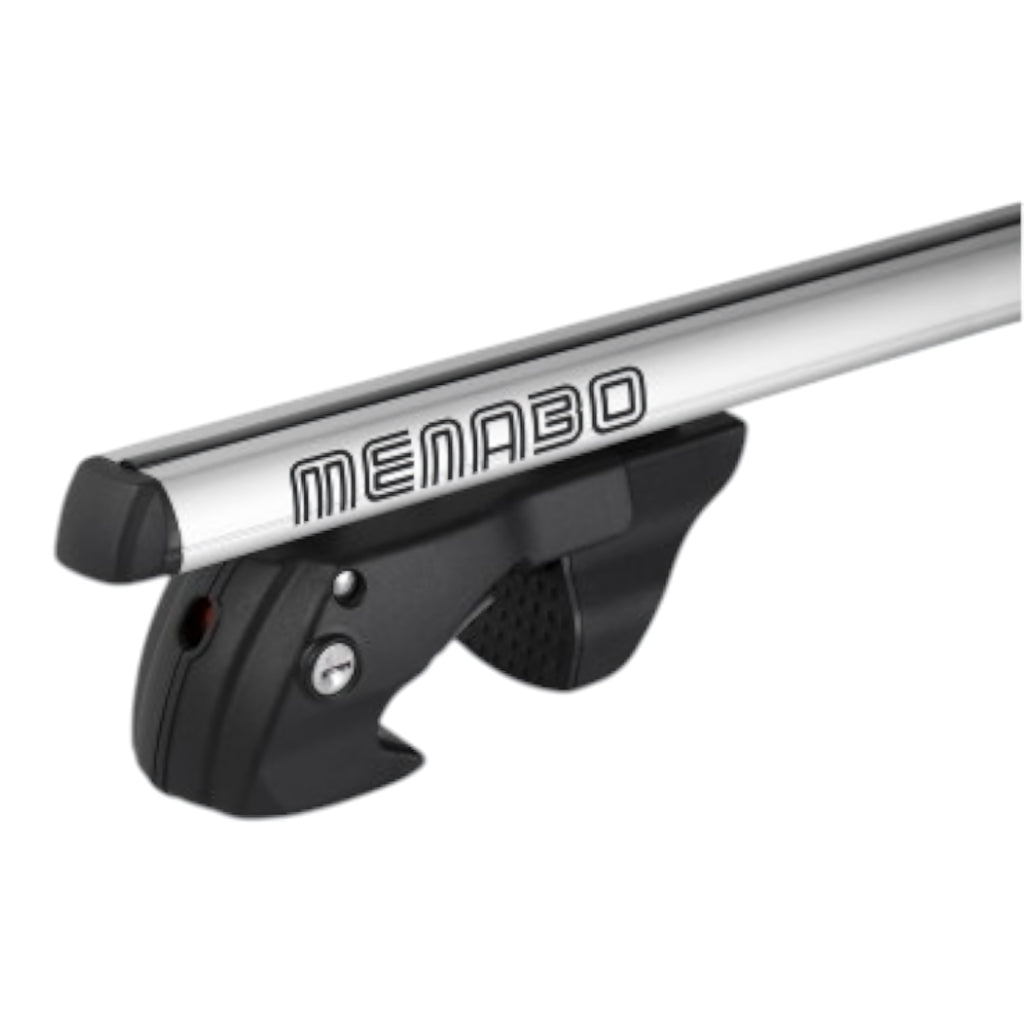 Barra de Techo Menabo Sherman XL Silver de Aluminio para Vehículos Grandes