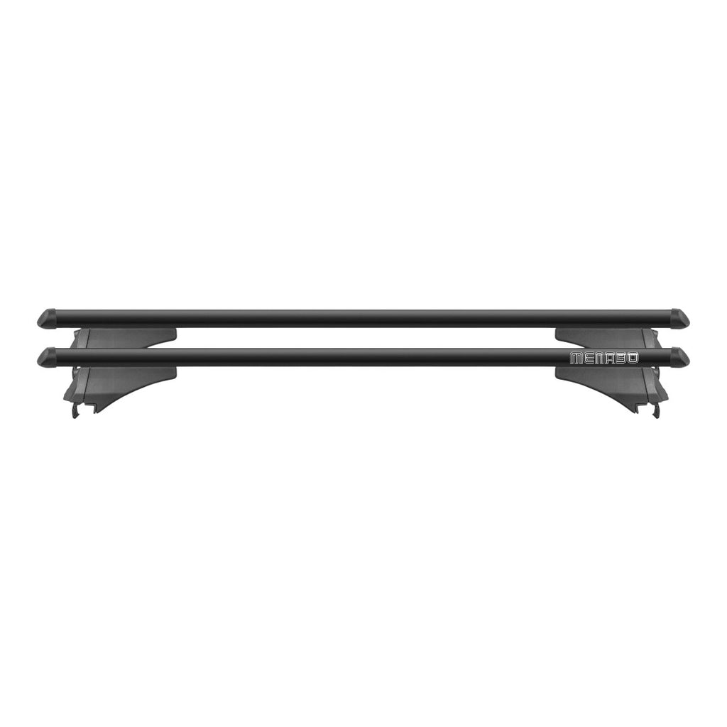 Barra de Techo Menabo Tiger M Black Aluminio Anodizado