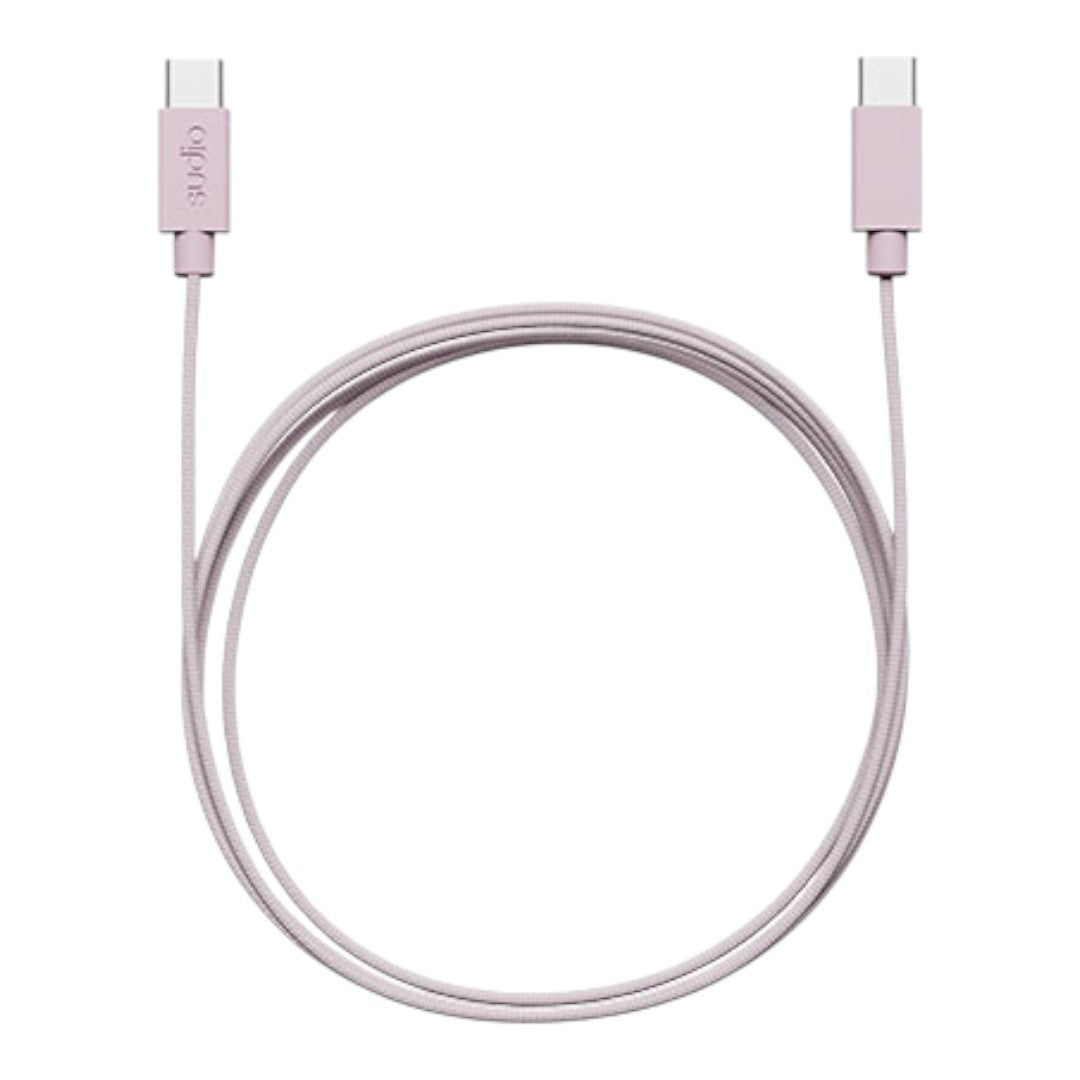 Cable de Carga Sudio C1 Textil Trenzado de Alto Rendimiento 60W