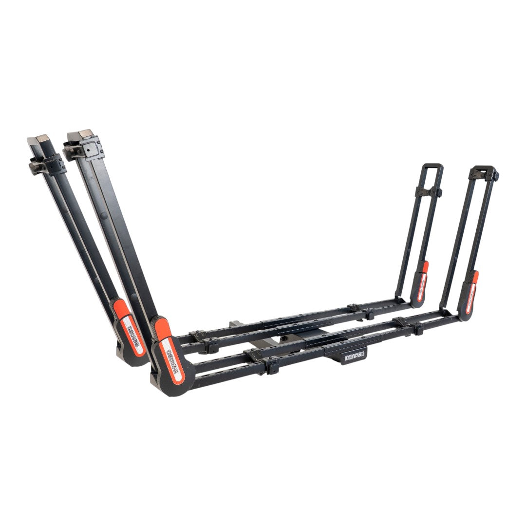 Portabicicletas de Enganche Menabo Lyra para 2 Bicicletas con Inclinación